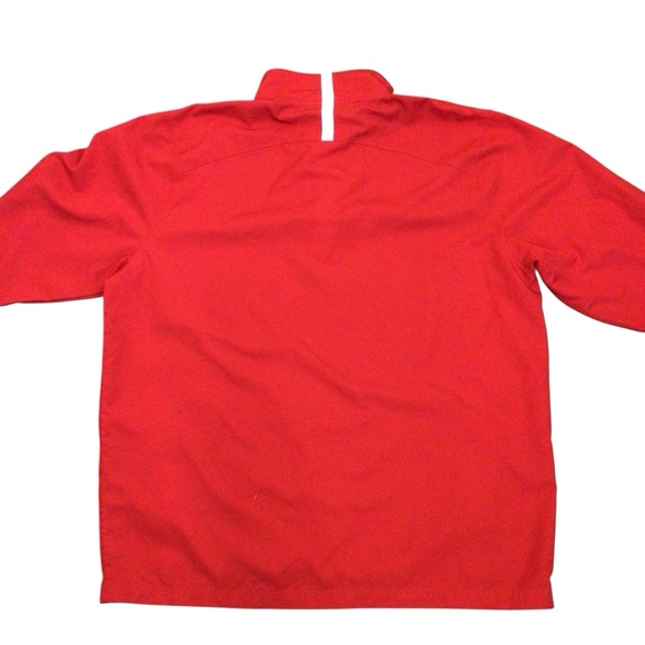 Under Armour Men’s Essential 1/4 Zip Pullover Jacket Red Size XL - Picture 5 of 10